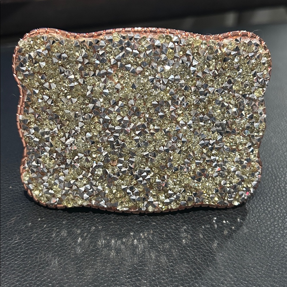 Crystal Wallet belt buckle